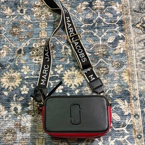 AAA Black and Red Belt Bag